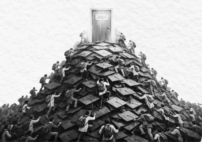 India’s Graduate Crisis: 11 Million Unemployed Despite a Growing Economy