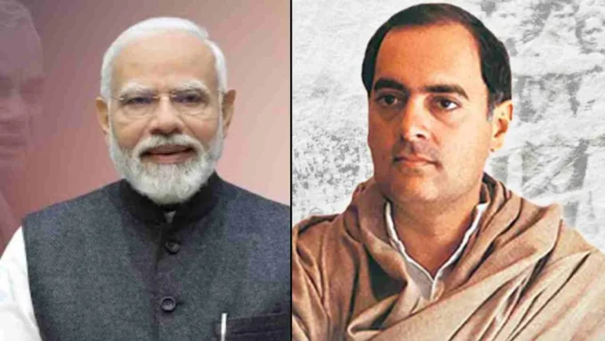 PM Modi, Political Leaders Paid Tributes To Rajiv Gandhi On His Death Anniversary