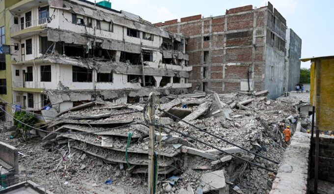 Probe Underway After Six Dead, Several Injured Due To South Delhi Building Collapse